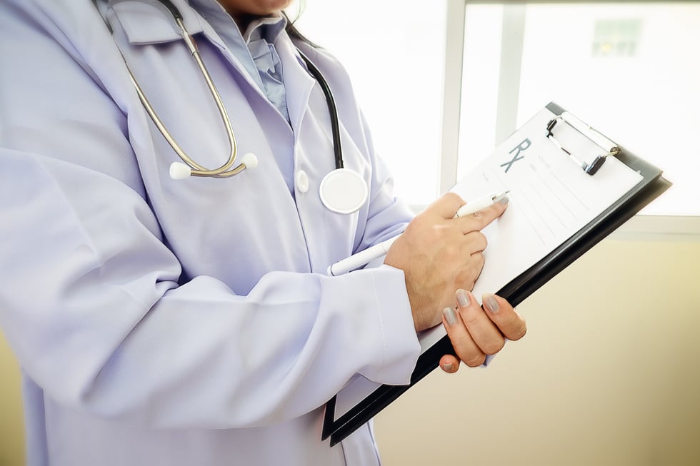 Medicine Doctor  Working in Hospital or Pharmacist Sitting 